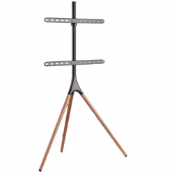 myWall HT 22, 81,3 cm (32"), 190,5 cm (75"), 200 x 200 mm, 600 x 400 mm, Métal, Bois, Noir, Noyer