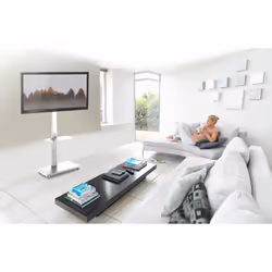 myWall HP 108 W support pour téléviseur 75" Blanc