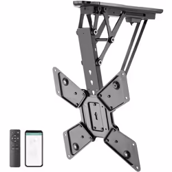 enquête Pour tailles d'écran 58 à 140 cm (23" - 55") Charge jusqu'à 30 kg Avec télécommande Avec fonction Smart Home descript ...