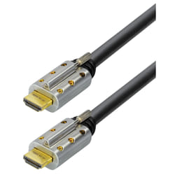 Transmedia C505-10L câble HDMI 10 m HDMI Type A (Standard) Noir, Or, Argent