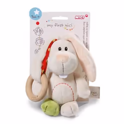 NICI Grabber Rabbit Tilli, Peluche lapin, 0,4 an(s)