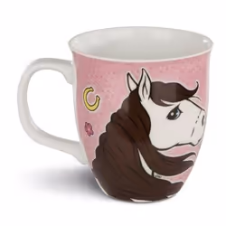 NICI 43238, Unique, 0,4 L, Rose, Blanc, Porcelaine, Thé, 1 pièce(s)