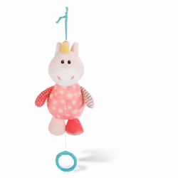 NICI My First, Porte-clés, Rose, Peluche, Polyester, Chiffre, Unisexe, Enfant