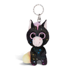 NICI Unicorn Vita-Mi Porte-clés Noir, Multicolore