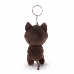NICI Husky Barkley Porte-clés Noir, Blanc