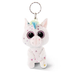 NICI Unicorn Uberto Porte-clés Multicolore, Blanc