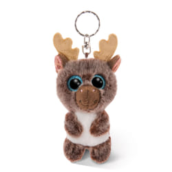 NICI Reindeer Cocoa-Fee Porte-clés Marron, Blanc