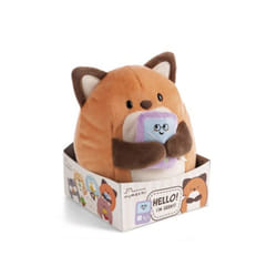 Peluche - Nici - Renard Geeks - 16 cm - Collection Super Mochi - Mixte