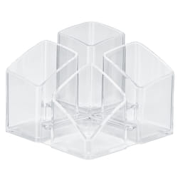 HAN SCALA porte crayons et stylos Polystyrol Transparent