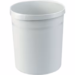 enquête La corbeille à papier classique dans un design moderne. Rebord ergonomique circulaire avec deux poignées de préhensio ...