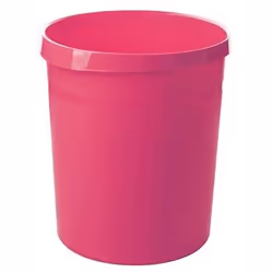 HAN GRIP, 18 L, Rond, Polypropylène (PP), Rose, 312 mm, 312 mm
