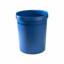 HAN Grip Karma, 18 L, Rond, Plastique, Polypropylène (PP), Bleu, Allemagne, 312 mm
