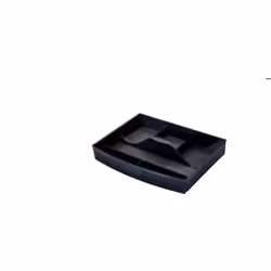 HAN Schubladeneinsatz 1016-13 Schwarz, Polystyrol, Noir, 237 mm, 180 mm, 40 mm