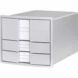 Caisson à tiroirs HAN IMPULS 1017-11 - Gris - 3 tiroirs - Meuble de bureau