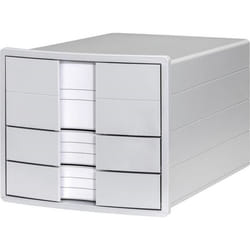 Caisson à tiroirs HAN IMPULS 1017-11 - Gris - 3 tiroirs - Meuble de bureau