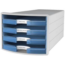 HAN Impuls Polystyrol Bleu, Translucide