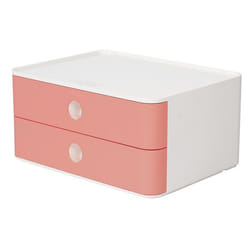 HAN 1120-81 module de classement de bureau Acrylonitrile-Butadiène-Styrène (ABS) Corail, Blanc