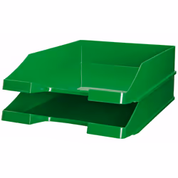 HAN Standard letter tray C4, Plastique, Vert, C4, lettre, 255 x 348 x 65 mm