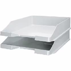HAN Standard letter tray C4, Plastique, Blanc, C4, lettre, 255 x 348 x 65 mm