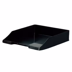 HAN Standard letter tray C4, Plastique, Noir, C4, lettre, 255 x 348 x 65 mm
