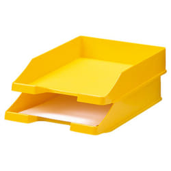 HAN Standard letter tray C4 Plastique Rouge, Jaune