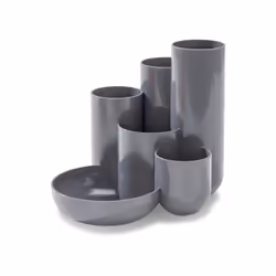 HAN CAMPUS, Polystyrène, Gris foncé, 140 mm, 140 mm, 109 mm, 1 pièce(s)