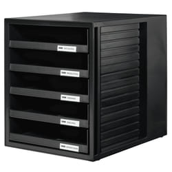 HAN Schrank-Set Polystyrol Noir