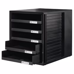 HAN Schrank-Set Polystyrol Noir