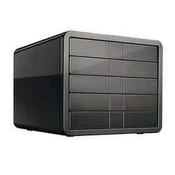 HAN 21551-13 unité de tiroir de bureau Noir