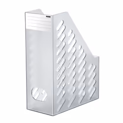 HAN Brillant XXL porte-magazines Plastique Gris, Translucide