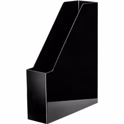 Porte-revues - HAN - i-Line - Plastique - Noir - A4/C4 - Dimensions 76x248x315mm