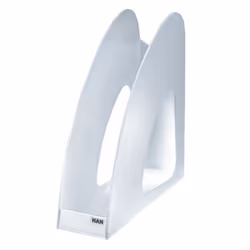 HAN Rack TWIN, Plastique, Blanc, 76 x 239 x 26 mm