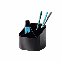HAN 17238-913 porte crayons et stylos Plastique Noir