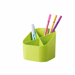 HAN 17238-950 porte crayons et stylos Plastique Citron vert