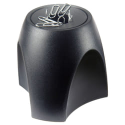 HAN DELTA distributeur de trombones Noir Plastique, Polystyrène