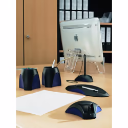 HAN Delta porte crayons et stylos Plastique Noir, Bleu