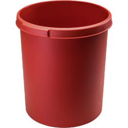 Corbeille à papier HAN KLASSIK 1834-17 30 l (Ø x H) 375 mm x 410 mm polypropylène rouge 1 pc(s) W676372