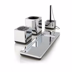HAN i-Line distributeur de trombones Noir, Chrome Plastique