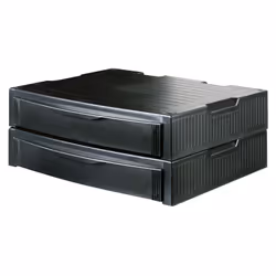 HAN 9250-13 unité de tiroir de bureau Noir Plastique