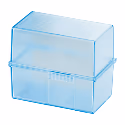 HAN 979-64, A8, 75 x 62 mm, horizontale, Plastique, Polystyrène, Bleu, Translucide, Allemagne