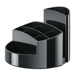 HAN RONDO porte crayons et stylos Plastique, Polypropylène (PP) Noir