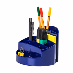 HAN Rondo porte crayons et stylos Polystyrol Bleu