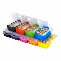 HAN 997-643 bac de rangement de bureau Plastique, Polypropylène (PP) Bleu, Translucide