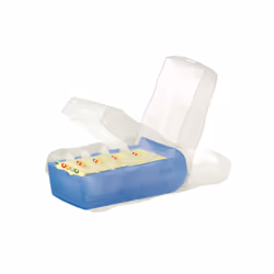 HAN 997-643 bac de rangement de bureau Plastique, Polypropylène (PP) Bleu, Translucide