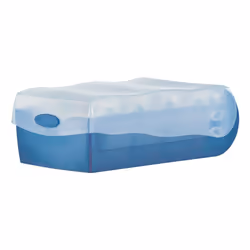 HAN 997-643 bac de rangement de bureau Plastique, Polypropylène (PP) Bleu, Translucide - Vue supplémentaire 4