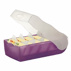 HAN 997-673, Plastique, Polypropylène (PP), Lilas, Translucide, 121 mm, 246 mm, 85 mm