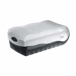HAN 998-633 bac de rangement de bureau Plastique, Polypropylène (PP) Noir, Translucide