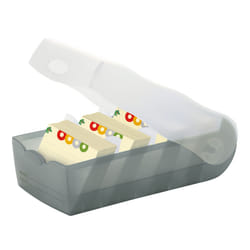 HAN 998-693 rangement de cartes de visites Plastique Gris