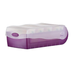 HAN CROCO A8 Boîte à archives Plastique, Polypropylène (PP) Lilas, Blanc