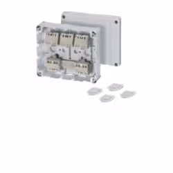 Hensel DPC 9225, Polystyrène, Thermoplastique, Gris, IP54, 139 mm, 50 mm, 119 mm